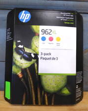Genuine HP 962XL Cyan, Magenta, & Yellow High Yield InkJet Cartridges [314] picture