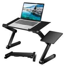 Foldable Laptop Table Bed Notebook Desk with Mouse Board Aluminum Alloy picture
