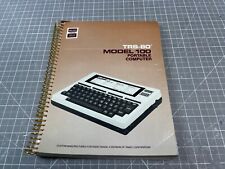 TRS-80 Tandy Model 100 Portable Computer Owners Manual picture