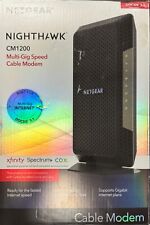 NETGEAR Nighthawk CM1200-100NAS DOCSIS 3.1 Cable Modem - SAME DAY SHIPPING picture