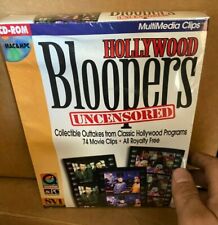 Collectors Rare Big Box Hollywood Bloopers Unscensored Rare NIB New Vintage  picture
