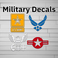 US Military Vinyl Decal Army Navy Air Force for Car laptop window tumbler water  picture
