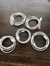 GENUINE Apple USB-C to Lightning Charging Cable 1m LOT OF 5 A2561 MM0A3AM/A USED picture