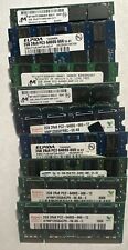 Lot of 10 2GB DDR2-800 PC2-6400 200-Pin SODIMM Laptop Ram Memory (20GB) picture