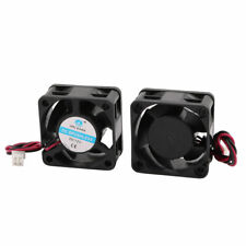 2Pcs DC12V 0.12A 40x40x20mm Brushless 5Vane Cooling Cooler Case Fan Ball Bearing picture