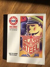 Clash of Steel Vintage PC CD-Rom Game. Sealed In Box. WWII Combat Simulation. picture
