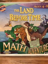 1088) The Land Before Time Math Adventure 1997 Ages 4-8 CD-ROM WIN/MAC picture