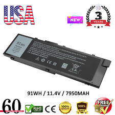 NEW 91Wh MFKVP Battery For Dell Precision 15 7510 7520 17 7710 7720 M7510 M7710 picture