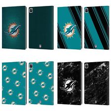 OFFICIAL NFL MIAMI DOLPHINS ARTWORK LEATHER BOOK WALLET CASE FOR APPLE iPAD picture
