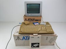 Atari Vintage PC set with 1040STF pc, mouse, and 125SM monitor in original boxes picture