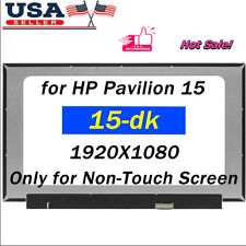 1920x1080 for HP Pavilion 15-dk0056 30pins Non-Touch Screen LCD Replacemen 15.6