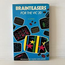 COMMODORE VIC 20 BOOK Brainteasers for the Vic20 picture