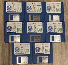 Vintage Apple Macintosh OS System 7 800k 3.5” Floppy  Disks *Working* picture