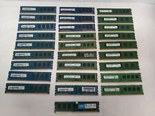 Lot of 27Pcs 4GB Mixed Brand PC3L Desktop Memory RAM Total: 108GB (27x 4GB) picture