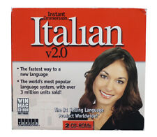 Instant Immersion LEARN how to Speak BEGINNER ITALIAN Language Win/Mac CD picture