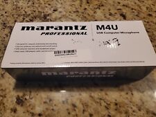 Marantz Pro M4U – USB Condenser Microphone With Audio Interface Mic Cable and... picture
