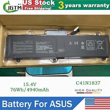 C41N1837 Battery For ASUS ROG Zephyrus G15 GA502 M15 GU502G S15 GX502 76Wh 15.4V picture