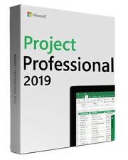 Microsoft Project Pro 2019, one user authentic license, complete, shrink wrapped picture