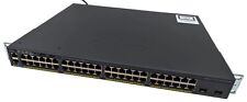 Cisco Catalyst WS-2960X-48FPD-L 48-Port PoE+ 2x 10G SFP+ Switch w/ C2960X-STACK picture
