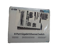 D-Link DGS-108 8-Port Gigabit Unmanaged Ethernet Switch-NEW picture