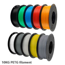 Kingroon 10KG 3D Printer Filament 1.75 mm PETG Lot Color Mix Bundles 1KG Spools picture