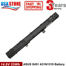 X451 Battery For ASUS X551M D550MA A31N1319 A41N1308 X45LI9C YU12008-13007D picture