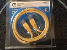 QTY OF 5 Conmmercial Electric 3ft CAT 5E Patch Cord picture