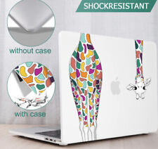 May Chen Colorful Giraffe  Animal Clear Hard Case For Macbook Air 13 Pro 2020 picture