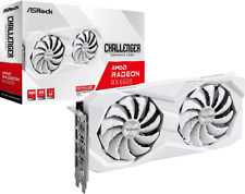 AMD Radeon RX 6600 Challenger White 8GB GDDR6 Graphics Card 0Db Silent Cooling 1 picture