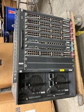 Cisco Catalyst 6500-E Series WS-C6509 Chassis with Switch Modules picture