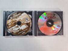 Lot of 2 Combat Simulation PC CD-ROM Computer Game Blitzkrieg Panzer General 3D picture