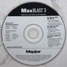 MaxBlast 3 MAXTOR Windows 98/Me/2000/XP Software Max Blast PC Computer Software picture