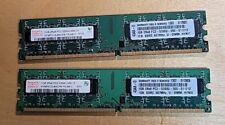 2GB (2x1GB) Hynix 1GB 2Rx8 PC2-5300U-555-12 HYMP512U64CP8-Y5 AB-C Memory RAM picture