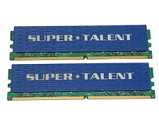 Kit of 2 Super Talent T800UX4GC5 4GB (2GBx2) DDR2-800 PC2-6400 DIMM RAM | Works picture