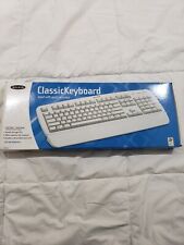 Vintage Belkin Classic Keyboard Classic Look - White picture