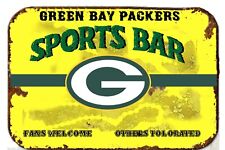 Green Bay Packers Sports Fans Welcome Mouse Pad Tin Sign Art On Mousepad picture