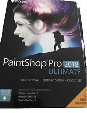 Corel PaintShop Pro 2018 Ultimate software New Never Used picture