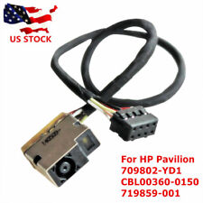 NEW DC Power Jack with Cable for HP Pavilion 709802-YD1 CBL00360-0150 719859-001 picture