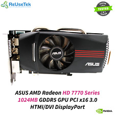 ASUS AMD Radeon HD 7770 Series 1024MB GDDR5 GPU PCI x16 3.0 HTMI/DVI DisplayPort picture