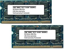 NEW 4GB Kit (2X2GB) MEMORY RAM FOR DELL LATITUDE D820 D830 picture