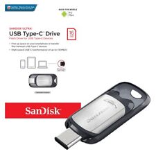SanDisk Ultra 16GB/ 32GB/ 64GB USB 3.1 Type-C Up to 150MB/s Flash Drive-UK picture
