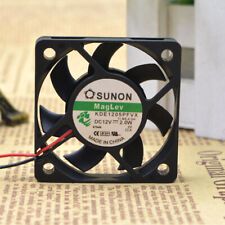 SUNON KDE1205PFVX 12V 2.0W 5CM 5010 2-wire 2-pin silent cooling fan picture
