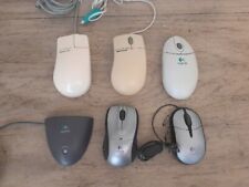Lot 6 Vintage Assorted** Logitech*Notebook Optical Mouse M-UV94,Microsoft  picture