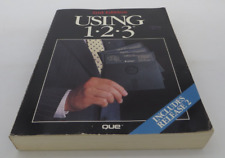 USING 1-2-3 2nd Edition QUE Vintage Computer Book 1985 paperback picture