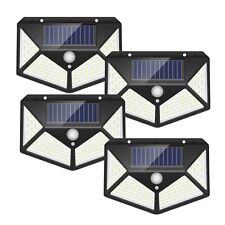 4 Pack Solar Light Outdoor Wall Lights for Garden, Patio, Yard, Garage, Backyard picture
