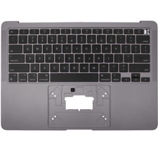 GENUINE Grade B MacBook Air 2020 A2337 Top Case / Palmrest Keyboard - Space Gray picture