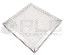 NEW LF-4 MULTI LAYER WHITE 10x10x1 WATER FILTER ELEMENT ALUMINUM FRAME *READ* picture