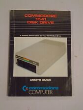Commodore 1541 Disk Drive Computer User's Guide Manual - Vintage 1982 picture