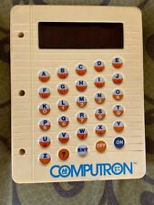 Vintage Computron 1980's Electronic Computer Learning Toy picture