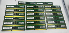 SERVER RAM -MICRON *LOT OF 20* 8GB 1RX4 PC3 -12800R MT18JSF1G72PZ-1G6E1HF/TESTED picture